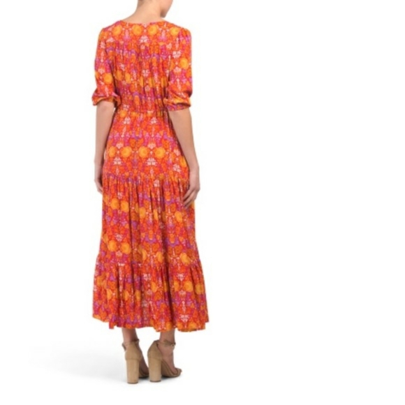 Abel The Label Floral Prairie Maxi Dress Size XS - Picture 11 of 11